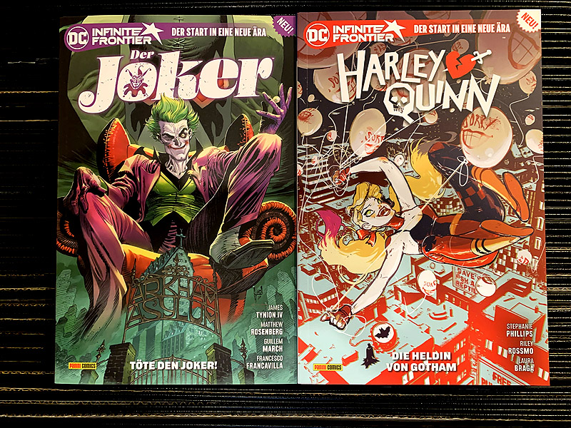 Neue Comics mit Joker und Harley Quinn